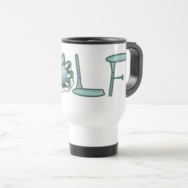 Caneca Térmica Golfe (Frente Esquerda)