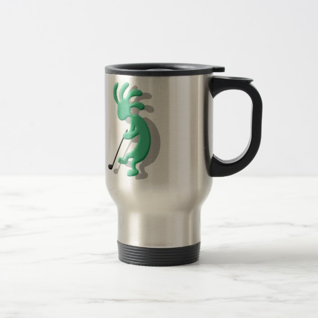 Caneca Térmica Golfe de Kokopelli (Direita)
