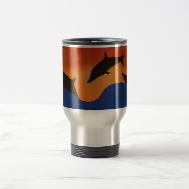Caneca Térmica Golfinhos (Centro)