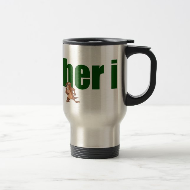 Caneca Térmica Gopher ele (Direita)