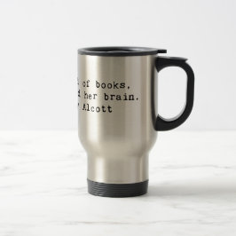 Caneca Térmica Gosto de Livros