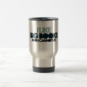 Caneca Térmica Gosto De Livros Grandes