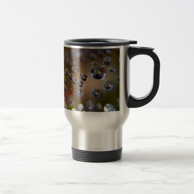 Caneca Térmica Gotículas de Água-Água em Movimento (Direita)