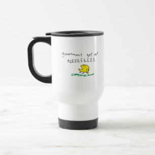 Caneca Térmica Governo fora REE SNEKRIGHT Bandeira Gadsden