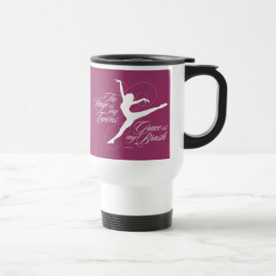 Caneca Térmica Grace É Meu Pincel (Dança)