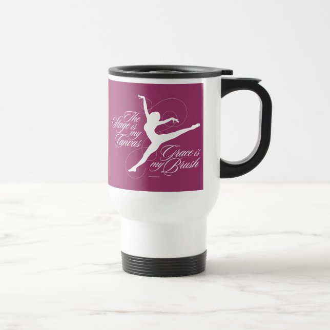 Caneca Térmica Grace É Meu Pincel (Dança) (Direita)