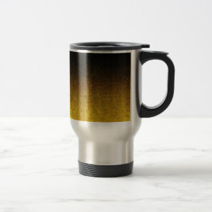 Caneca Térmica Gradação da Brilhante Amarelo e Preto