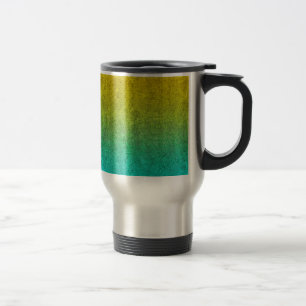 Caneca Térmica Gradação da Lâmpada do Sol no Oceano de Queda