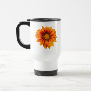Caneca Térmica Gradiente de Flor de Laranja Amarelo Brilhante Rec