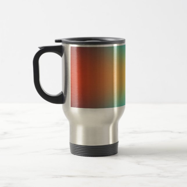 Caneca Térmica gradiente de forma livre em tumbler térmico (Esquerda)