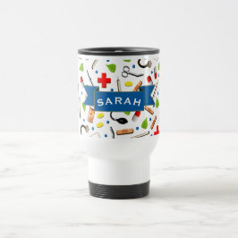 Caneca Térmica Graduação de Enfermeira RN