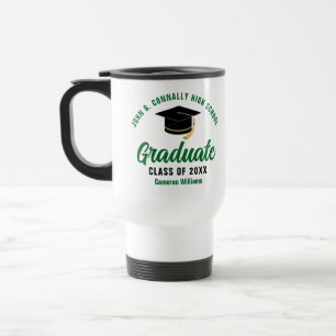 Caneca Térmica Graduação Personalizada do Formando Verde 2025