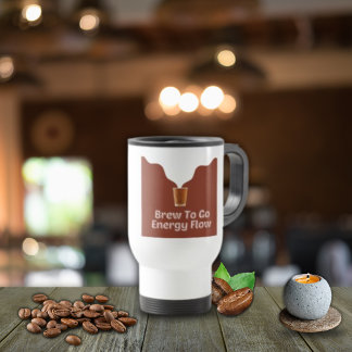 Caneca Térmica Gráfico de café embebido Viagem/Mug comuta