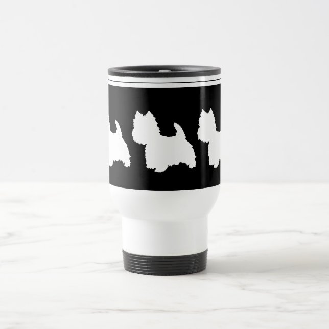 Caneca Térmica Gráfico Preto (Centro)