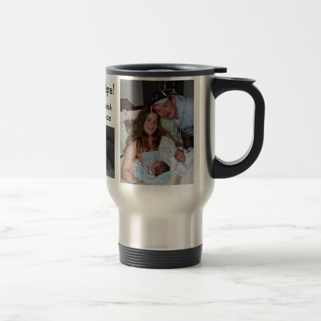 Caneca Térmica Grampa-TravMug orgulhoso (Direita)