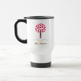 Caneca Térmica Grande árvore de giz / Apreciação ao Professor