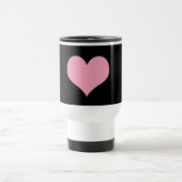 Grande Coração de Amor Rosa