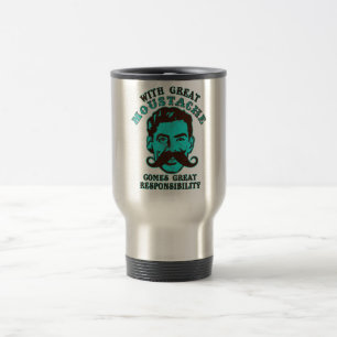 Caneca Térmica Grande Moustache