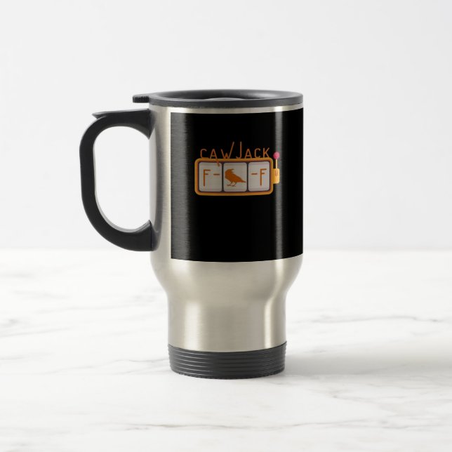 Caneca Térmica Grático Retro F-Caw-F Jackpot (Esquerda)