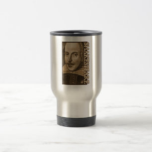 Caneca Térmica Gravuras de Shakespeare Droeshout