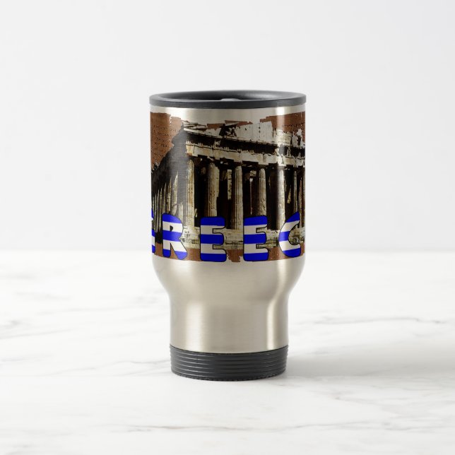 Caneca Térmica Grécia de Parténon (Centro)