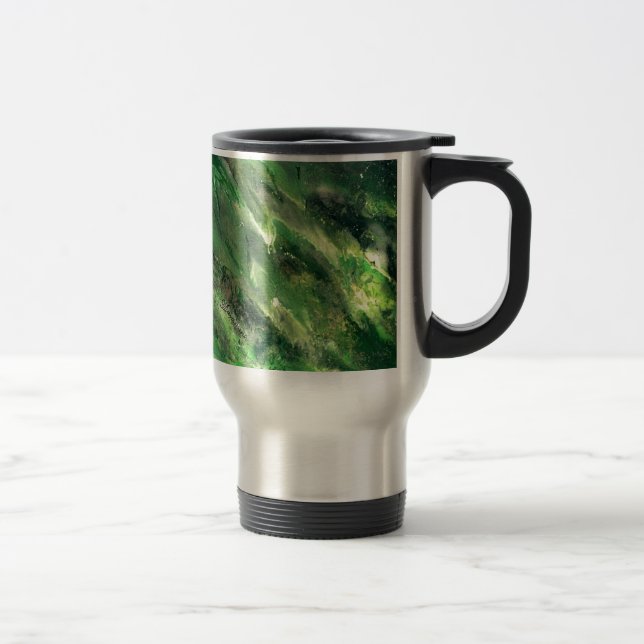 Caneca Térmica green camo travel mug (Direita)