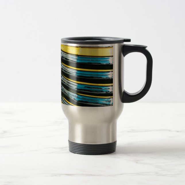 Caneca Térmica Grill Amarelo (Direita)