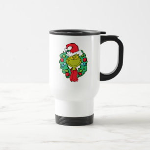 Caneca Térmica Grinch Coroa de Natal