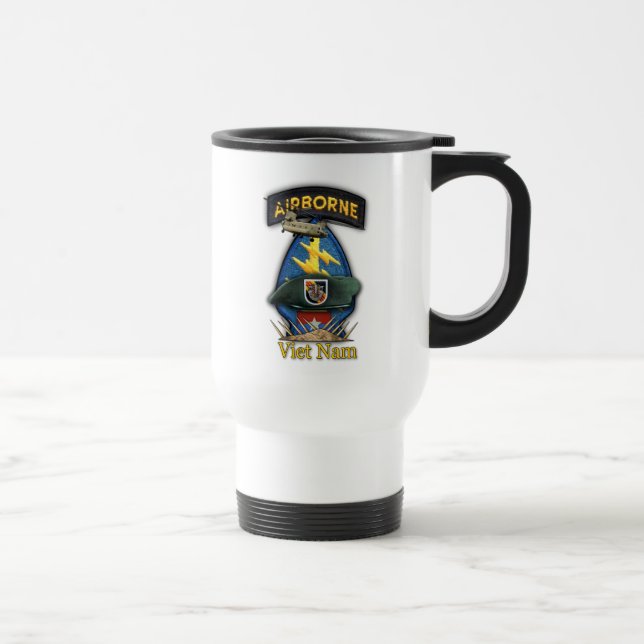 Caneca Térmica Grupo das Forças Especiais da 5 SF SFG Guerra do V (Direita)