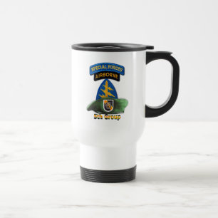 Caneca Térmica Grupo de Forças Especiais da 5 Verde Berets SFG SF