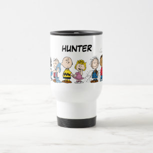 Caneca Térmica Grupo de Gangue de Amendoins   Adicione seu nome