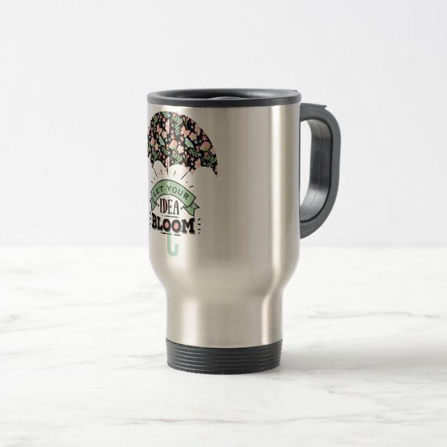 Caneca Térmica Guarda-chuva Idea Bloom (Frente Esquerda)
