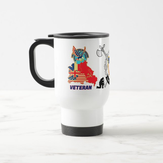 Caneca Térmica Guarda de Berlim Veteranos Mug (Esquerda)