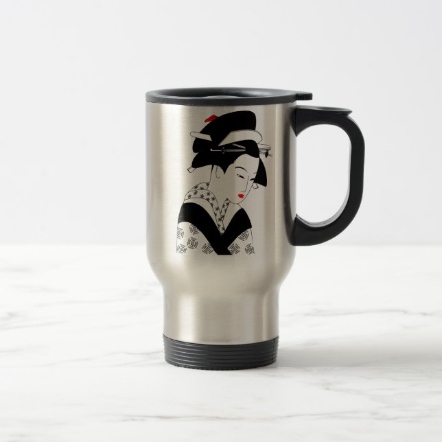 Caneca Térmica Gueixa japonesa (Direita)