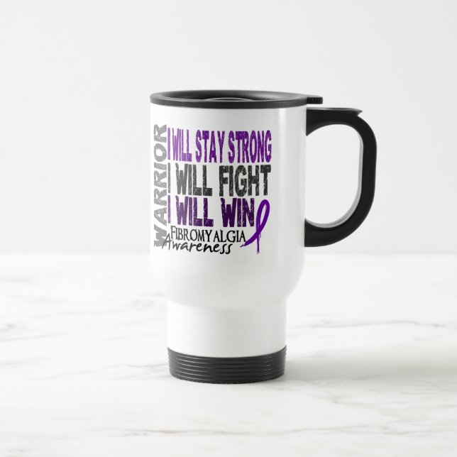 Caneca Térmica Guerreiro da fibromialgia (Direita)