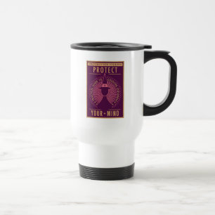 Caneca Térmica Guia de Caracteres de Proteção