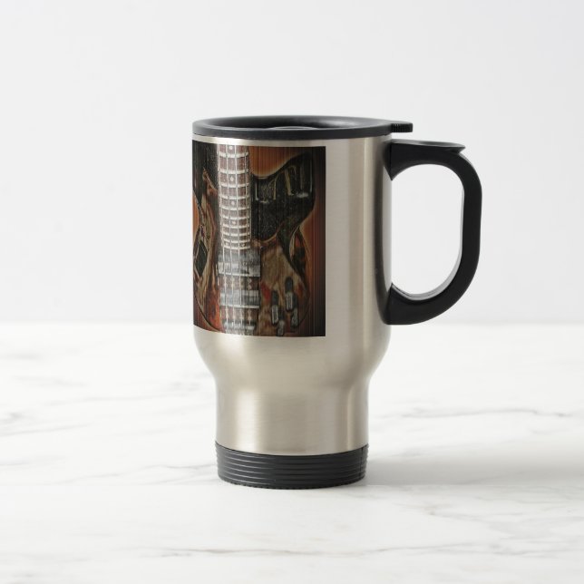 Caneca Térmica Guitarra baixa (Direita)