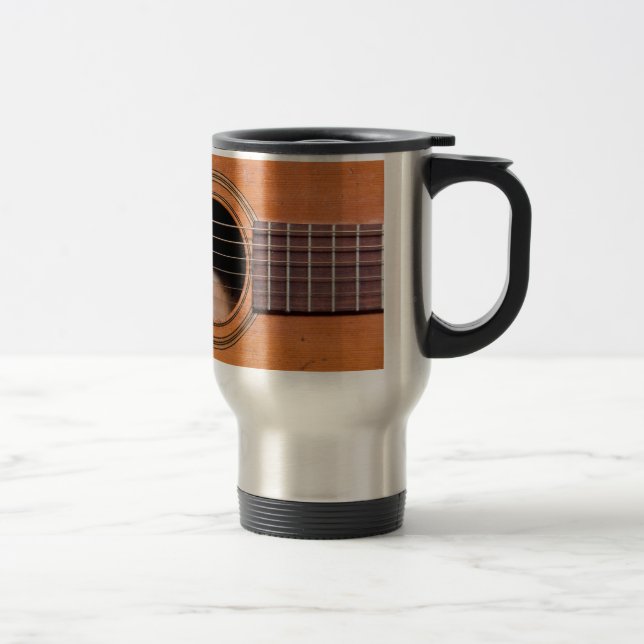 Caneca Térmica Guitarra rústica (Direita)