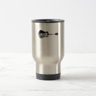 Caneca Térmica Guitarrista Acústica Nature Est Música Bass Guitar