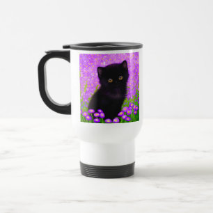 Caneca Térmica Gustav Klimt Cat