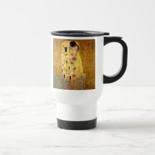 Caneca Térmica Gustav Klimt O Clássico Beijo