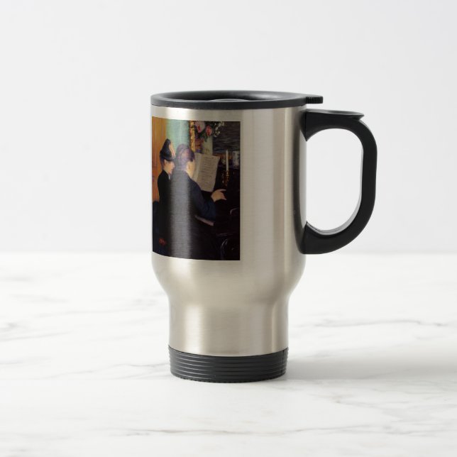 Caneca Térmica Gustave Caillebotte- a lição de piano (Direita)