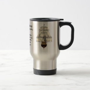 Caneca Térmica H.M.S. Navio de guerra da vitória