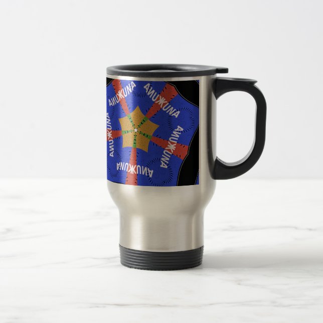 Caneca Térmica Hakuna Matata Iridiscent Blue (Direita)