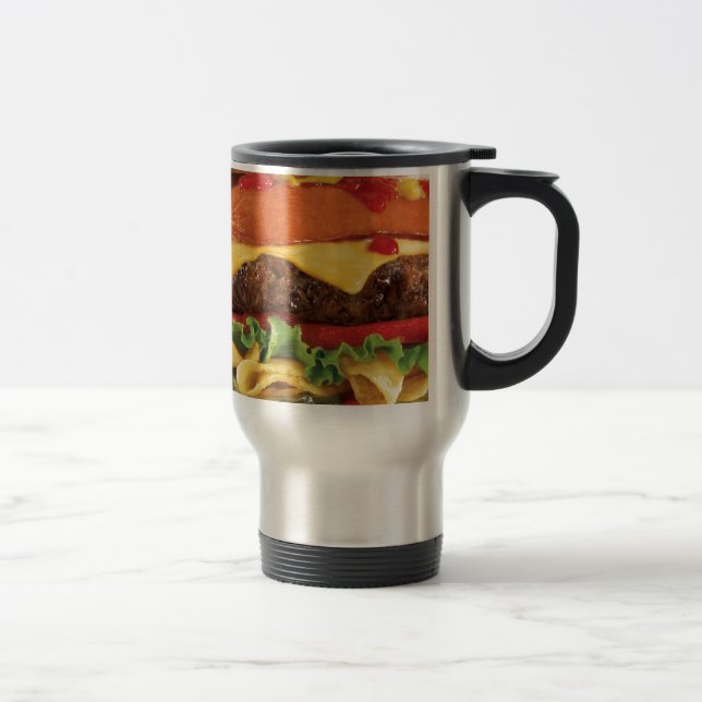 Caneca Térmica hambúrguer (Direita)