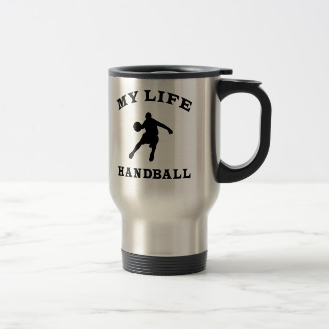 Caneca Térmica Handball minha vida (Direita)