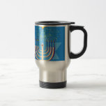 Caneca Térmica hanukkah menorah<br><div class="desc">"hanukkah menorah ", "feliz hanukkah",  menorah, "estrela de david", "chanukah jedesejo",  Hanukkah, "feriados judeus"chanukah,  hanukah,  chanukkah,  canukah,  chanukah,  hanuka,  hebrew,  jew, , ,  judaísmo,  menora,  ica, </div>
