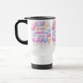 Caneca Térmica Happy Valentine’s Day Mug – Cute Love Gift