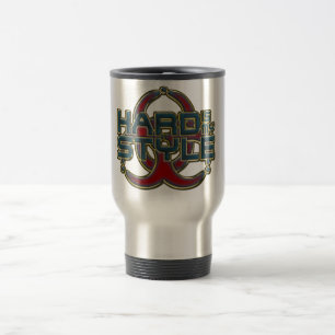 Caneca Térmica HardI s meu estilo - hardstyle do esboço do ouro