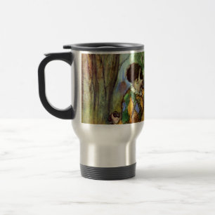 Caneca Térmica Harlequin e aquilégia por Edgar Degas